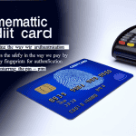 An image illustrating biometrische Kreditkarten Fingerabdruck