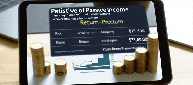 An image illustrating passives Einkommen aufbauen